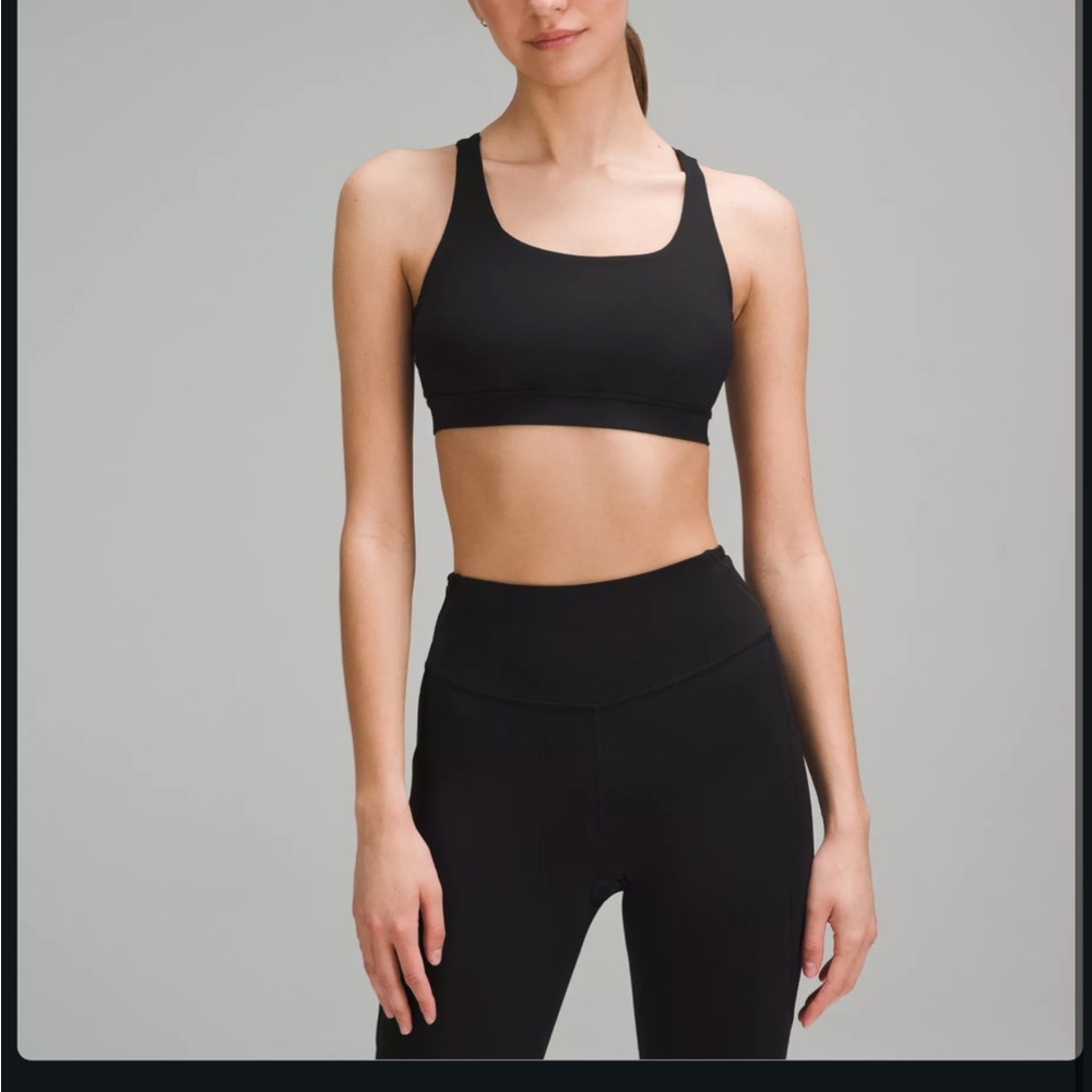 Lululemon Energy Black Sports Bra